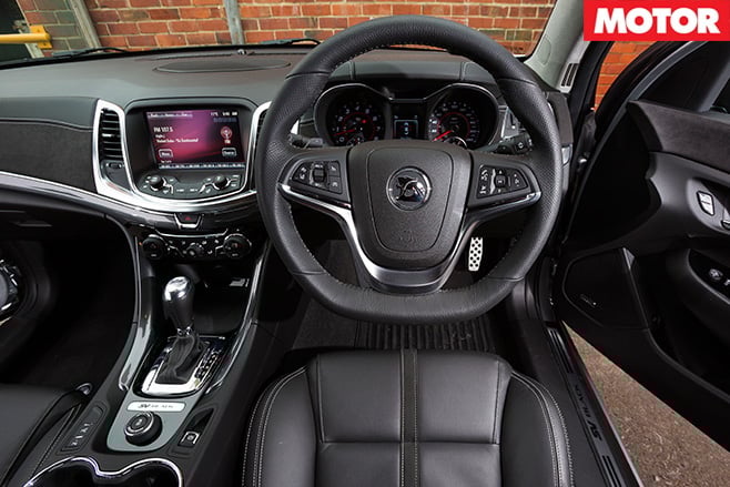 2016 HSV Clubsport R8 SV Black interior