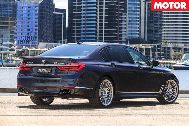 BMW Alpina B7 rear