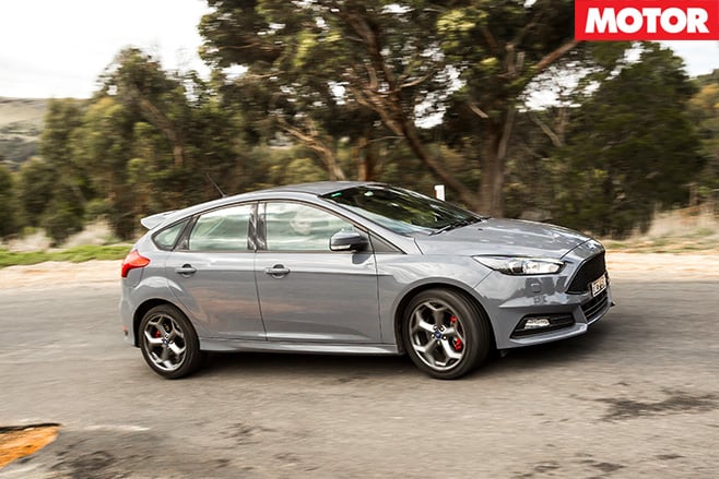 Ford focus ST driving
