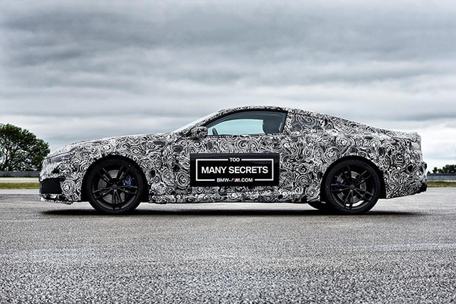 2018 BMW M8 prototype side