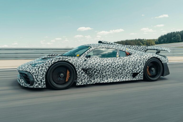 Mercedes-AMG Project One testing
