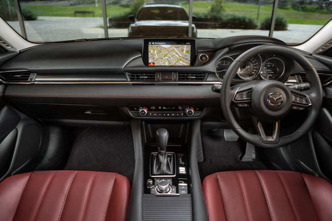 2021 Mazda 6 GT SP Wagon interior