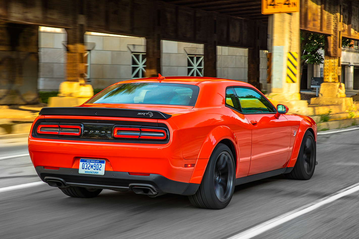 2018 Dodge Challenger Demon rear