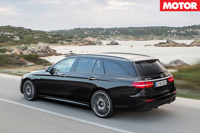 Mercedes-AMG E43 Estate rear driving