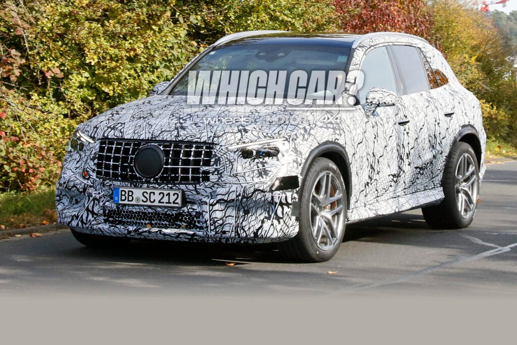 2022 Mercedes-AMG GLC63 spy photos