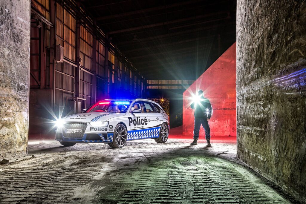 Audi RS4 Avant joins police force