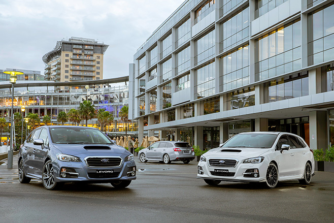 Subaru Levorg range