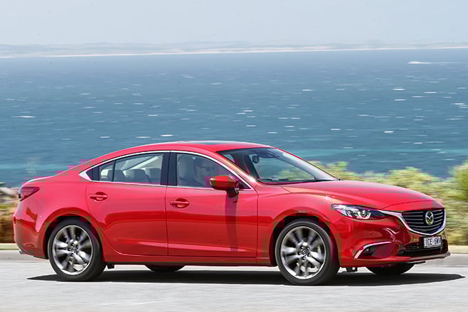 Mazda 6 driving side