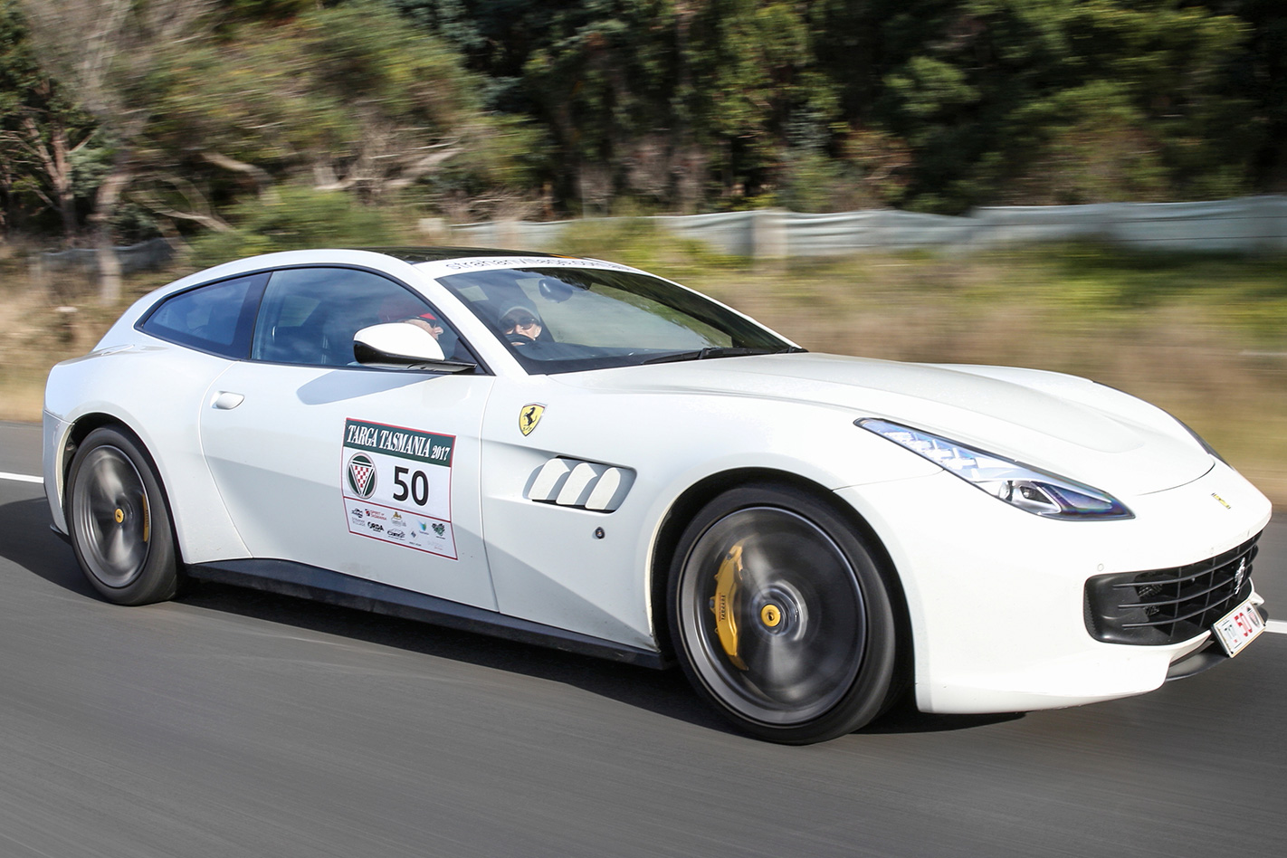 2017 Ferrari GTC4 Lusso driving