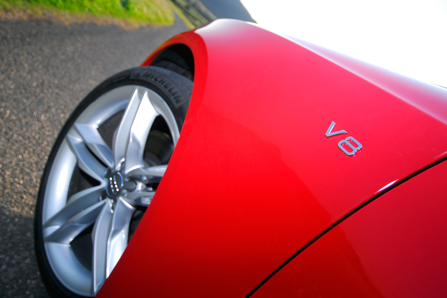 2008 Audi S5 S-Tronic badge