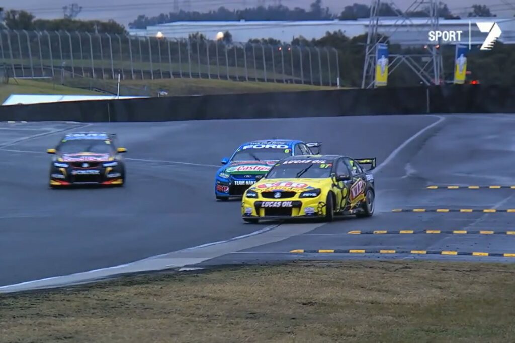 V8 Supercars drifting