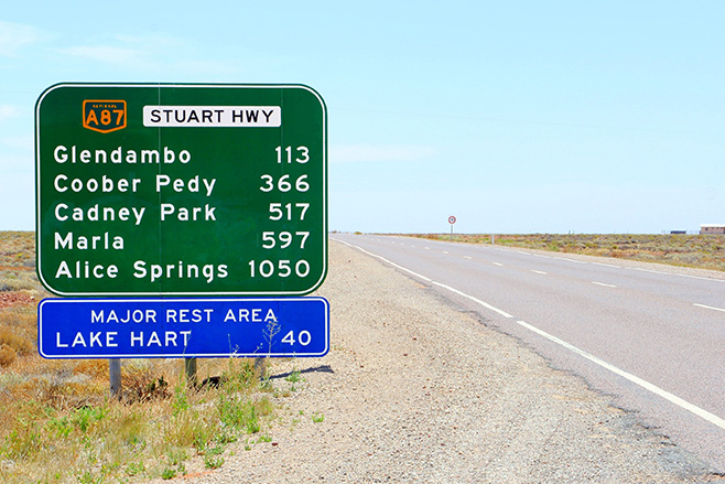 road signs