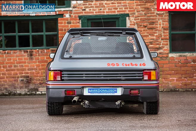 Peugeot 205 T16 rear