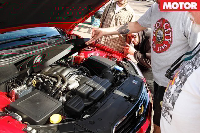 Chevrolet SS US engine