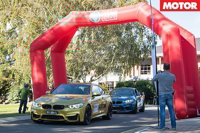 Targa start line
