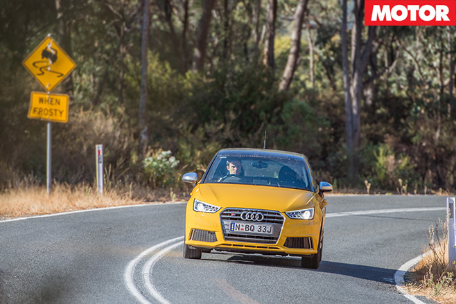 Audi -s 1-driving -straight