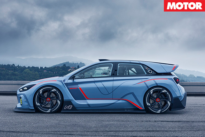 2016 Paris Motor Show Hyundai RN30 Concept side