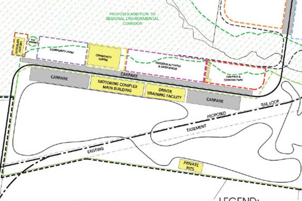 Casar Park raceway project on hold