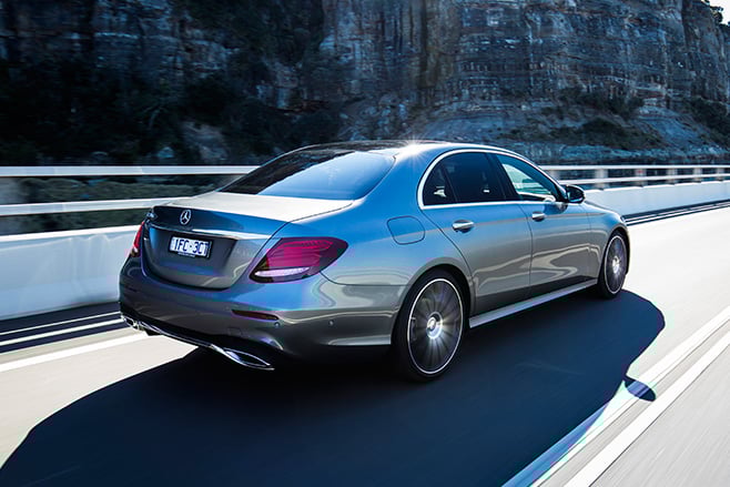 mercedes benz e class rear