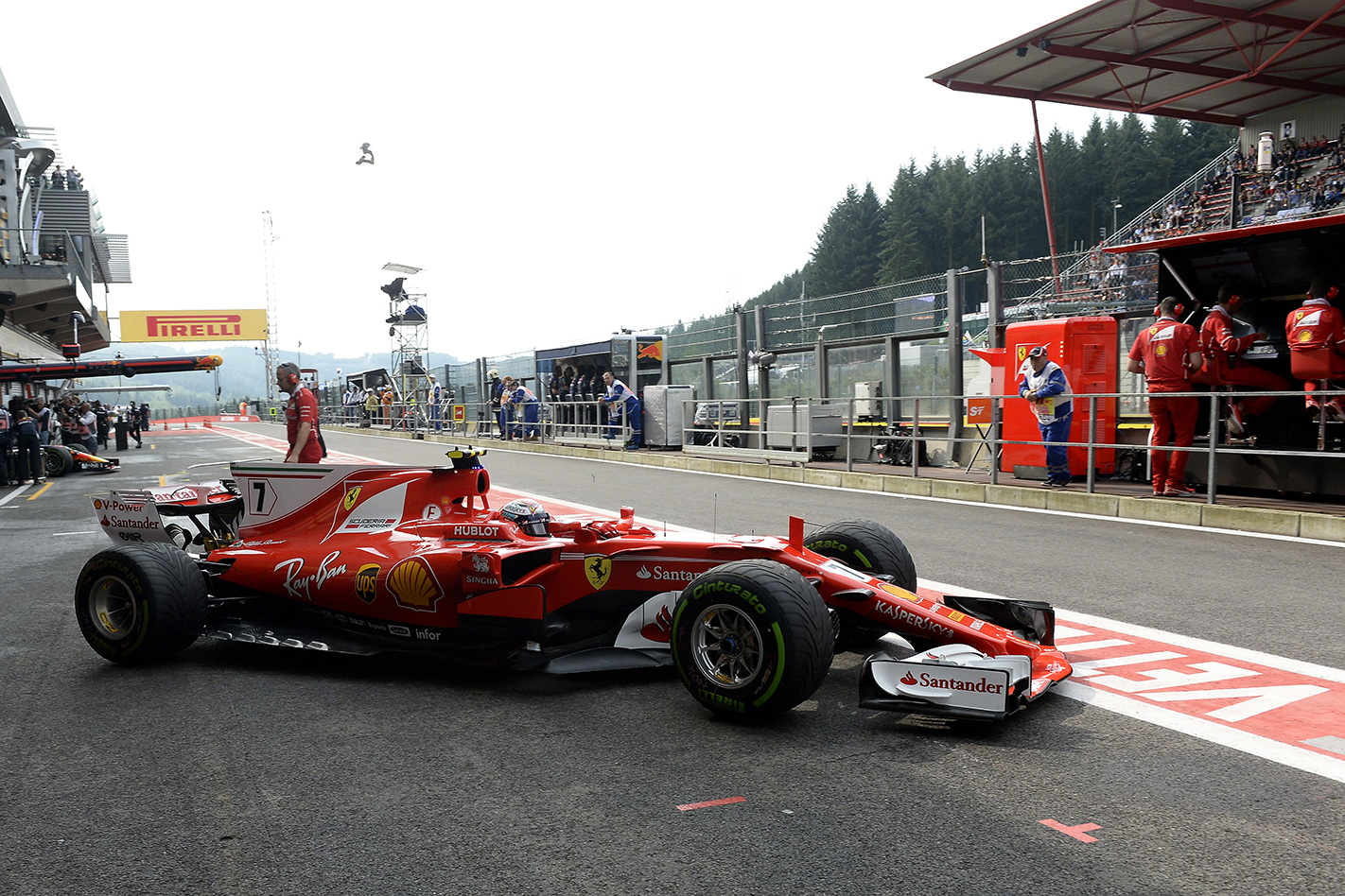 F1 Ferrari driver Kimi Raikkonen