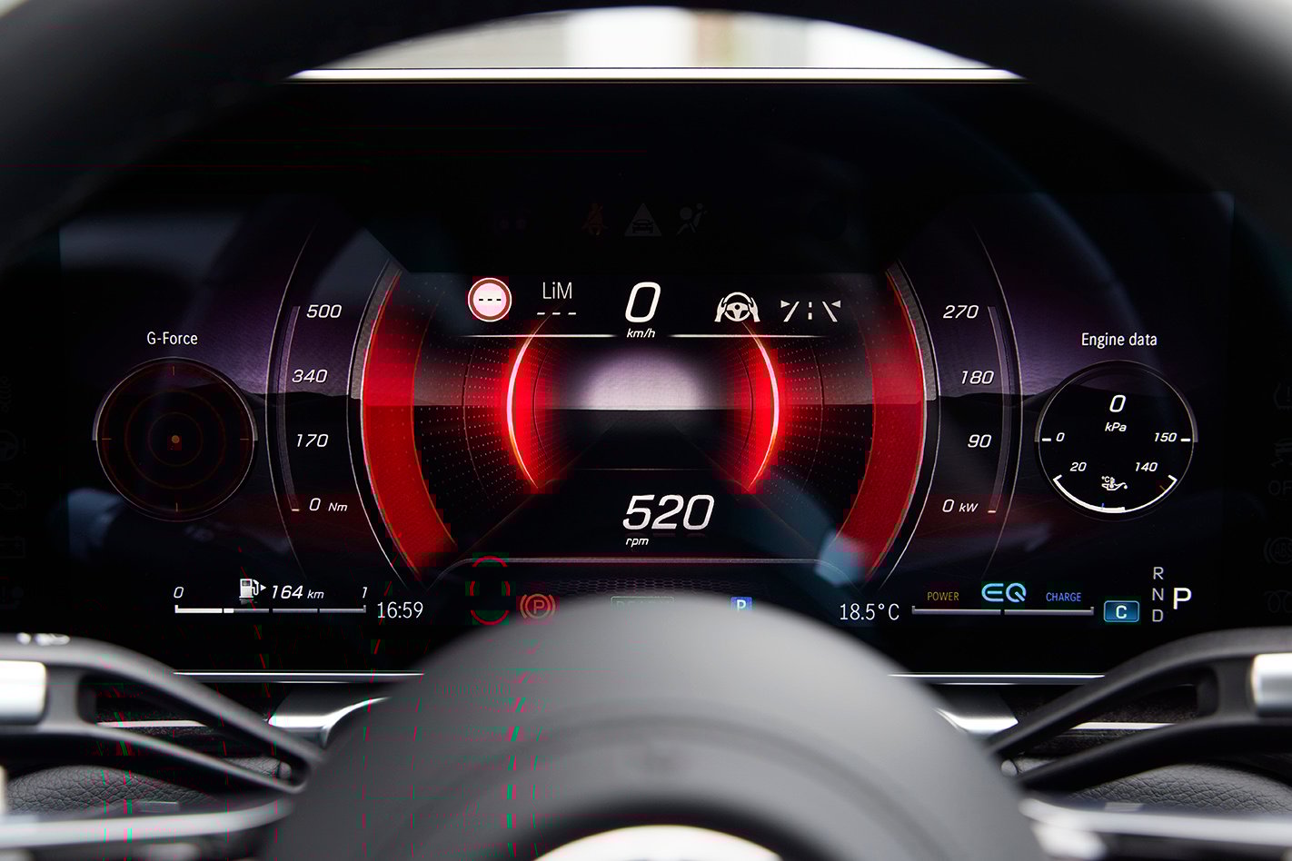 2021 Mercedes-Benz S450 L digital display