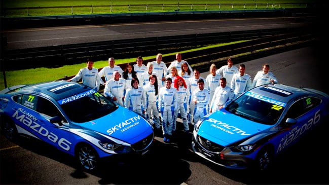 Mazda, celebrity, challenge, Wheels, Australian, Grand Prix