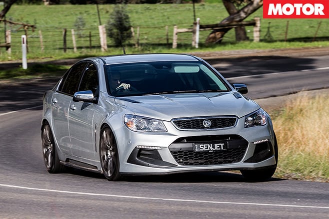 2016 HSV Senator Signature cornering