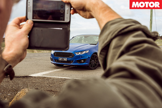 Taking a photo