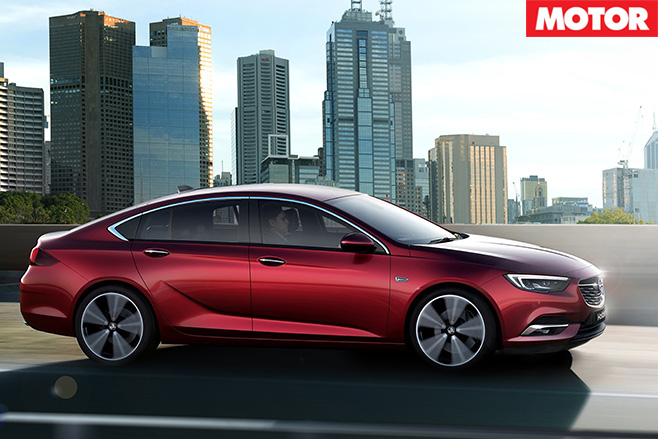 2018 Holden NG Commodore side