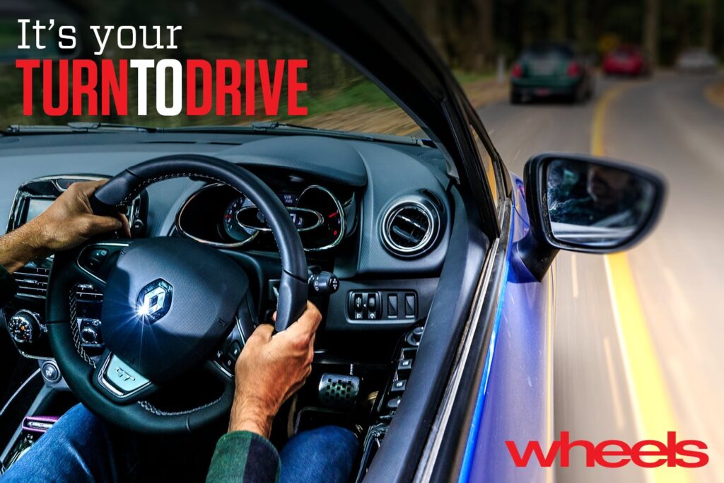 Renault Megane driving