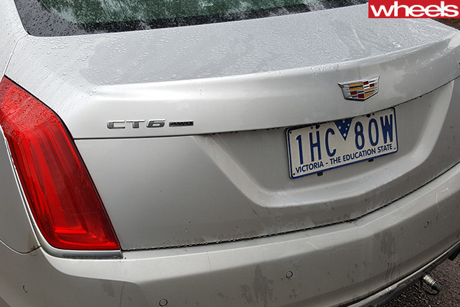Cadillac -CT6-rear -boot