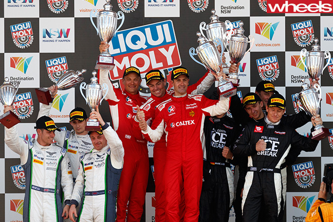 Liquimoly -bathurst -12-hour -competition -podium