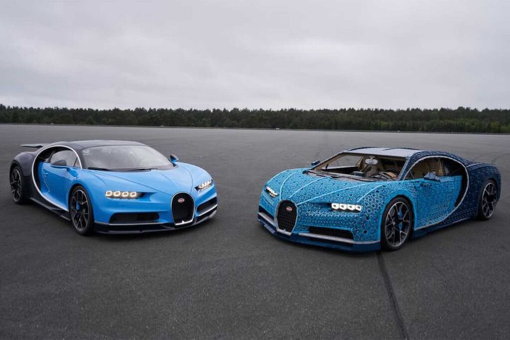LEGO life-sized Bugatti Chiron