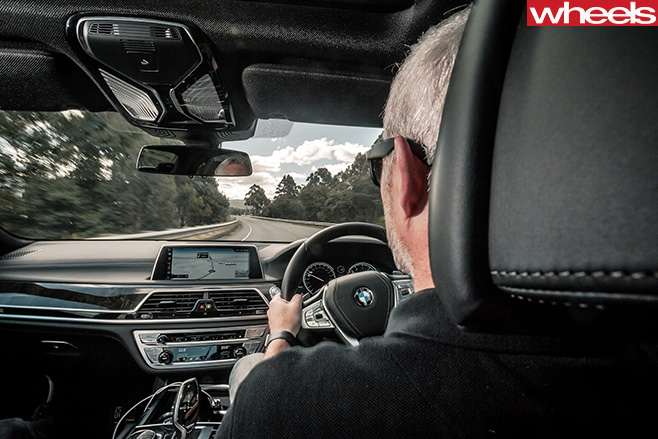Stephen -Corby -driving -BMW-7-Series
