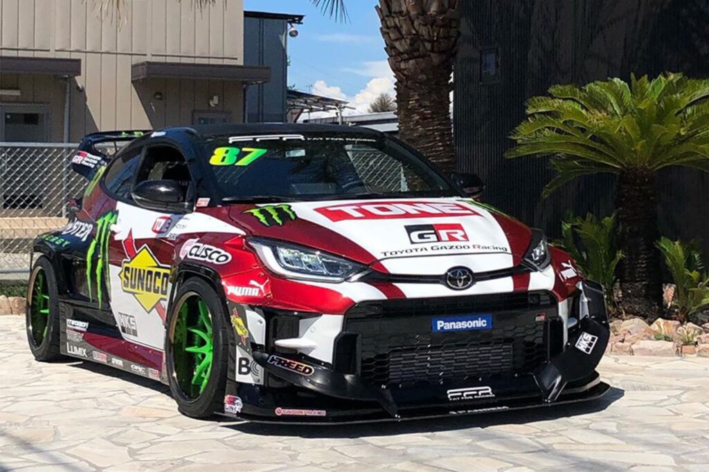 Daigo Saito Toyota Yaris drift car