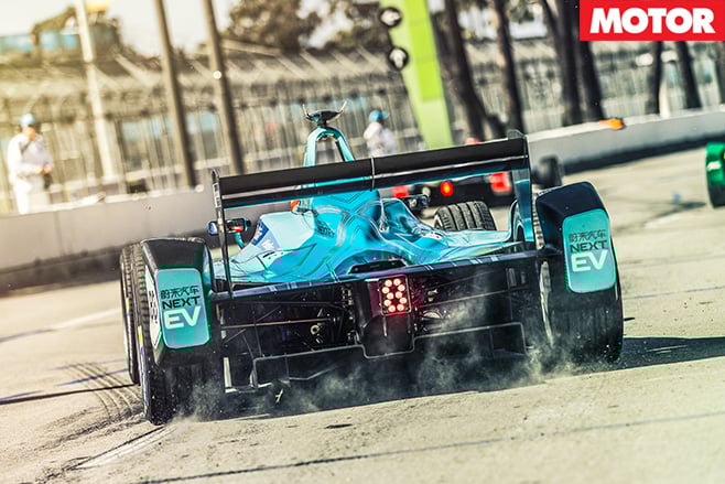 Formula -E-car -rear