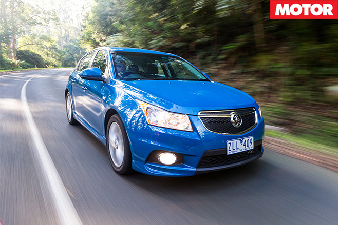 Holden cruze front