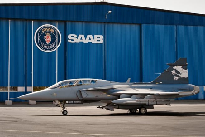 Saab Gripen Plane