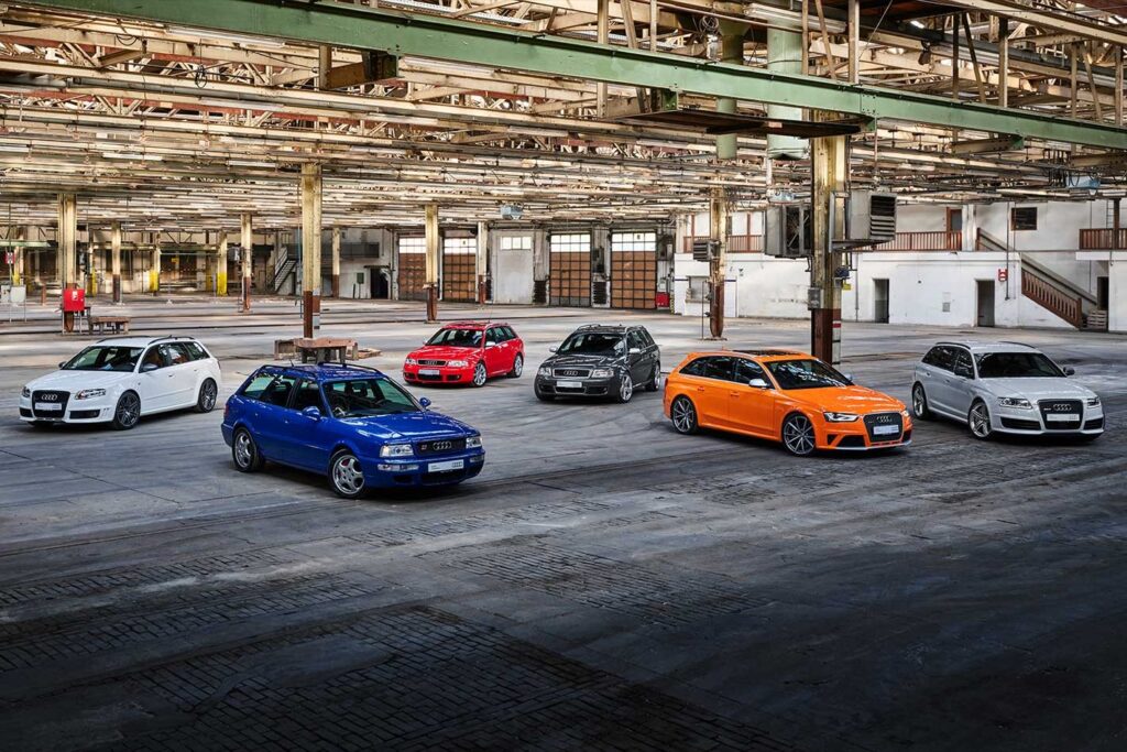 Audi Sport RS badge turns 25