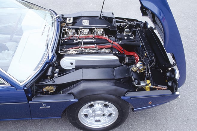 1968 Lamborghini Espada engine