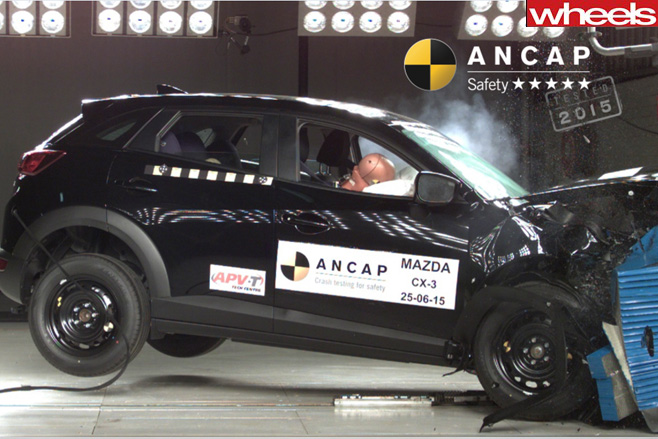 Mazda -cx -3-crash -test