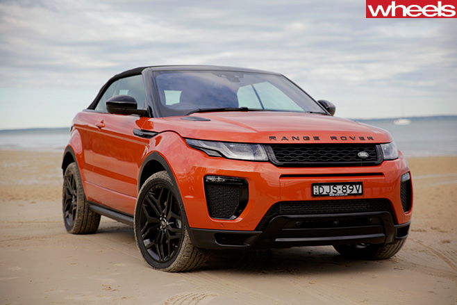 Range -Rover -Evoque -convertible -front -side
