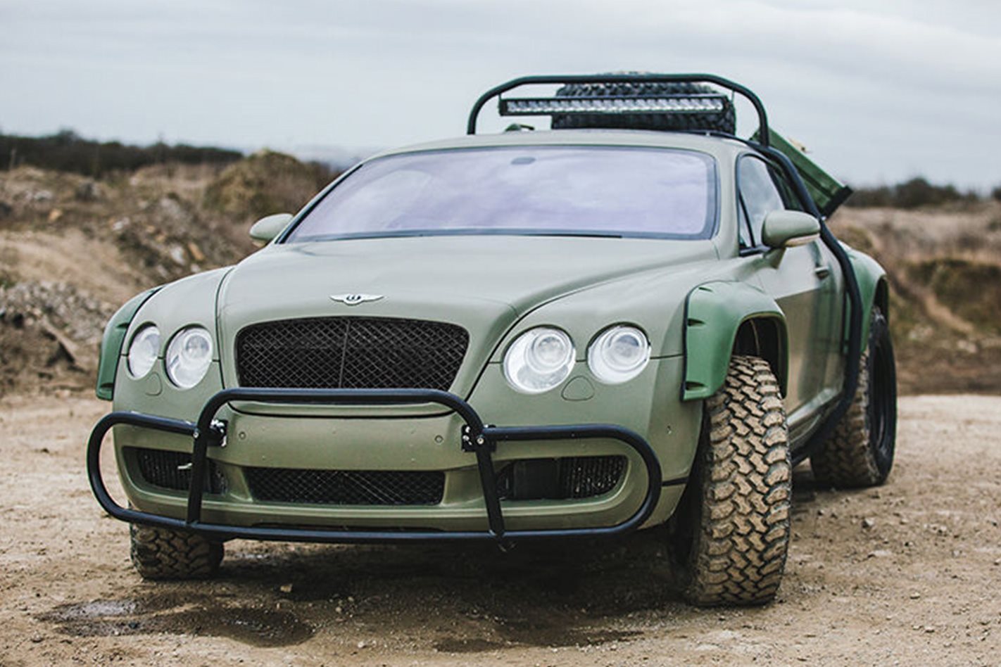 Bentley Continental GT rally car