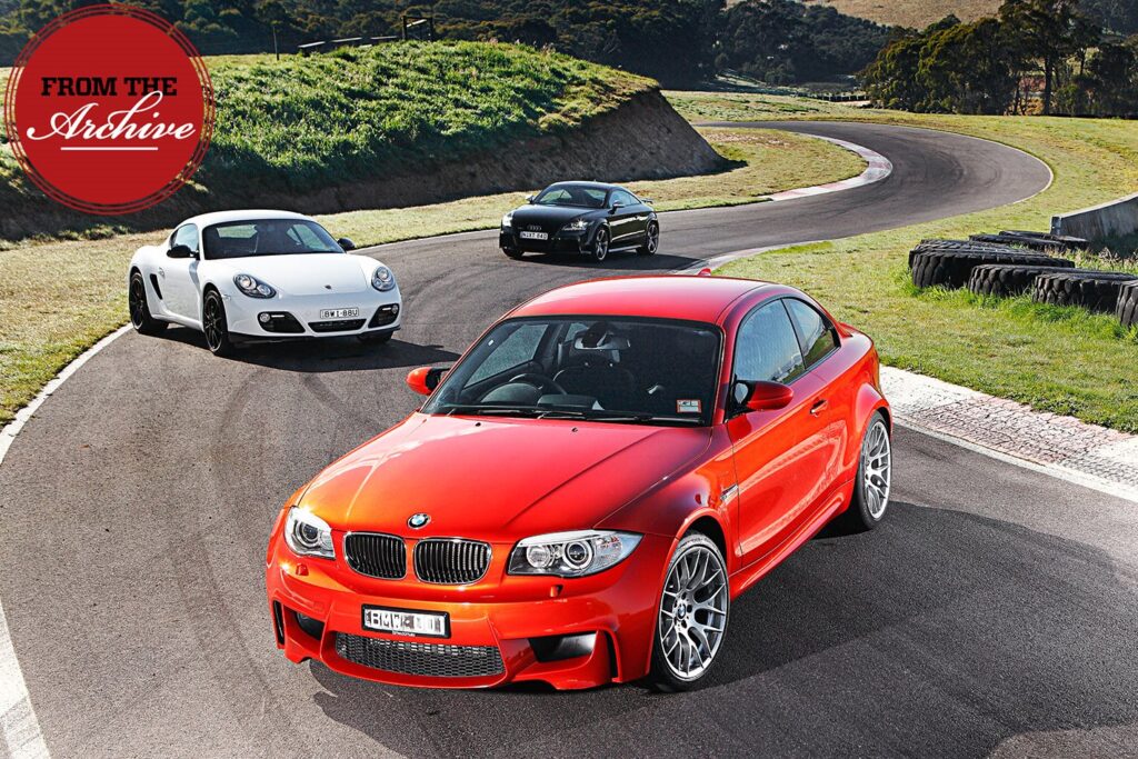 BMW 1M vs Audi TT RS vs Porsche Cayman