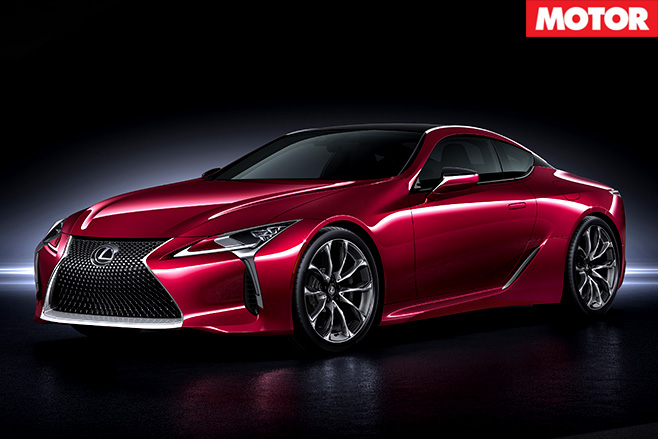 Lexus LC 500 front