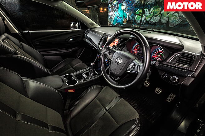 Holden SS Ute interior
