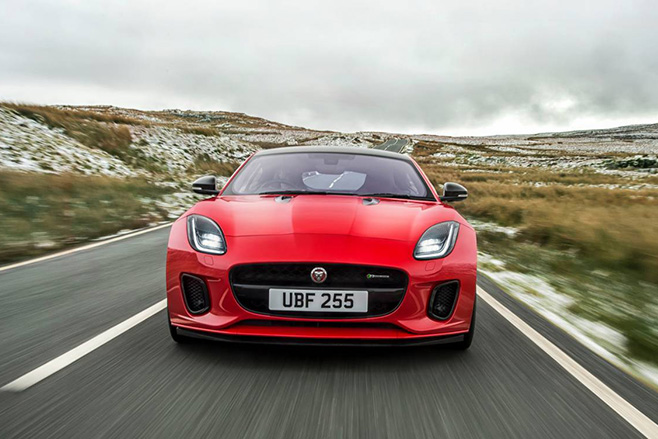 Jaguar F-Type four-cylinder front