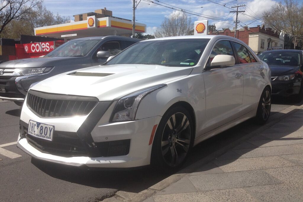 Cadillac ATS-V caught testing in Australia