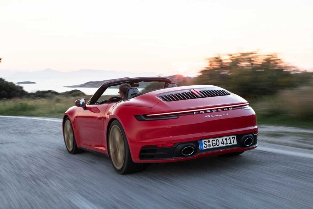 2020 Porsche 911 Carrera 4S Cabriolet review.