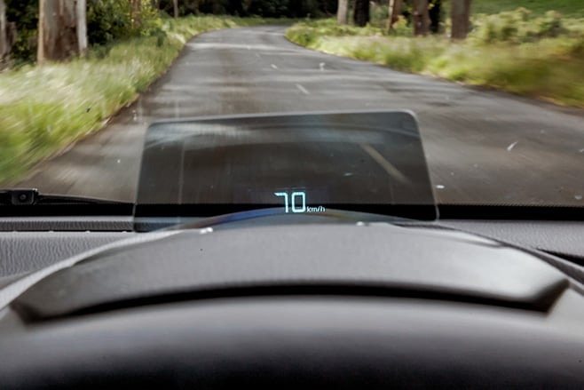 Mazda 2 Head Up Display